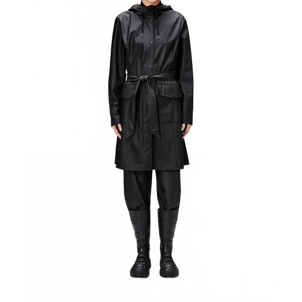NEW RAINS women's curve w jacket in black